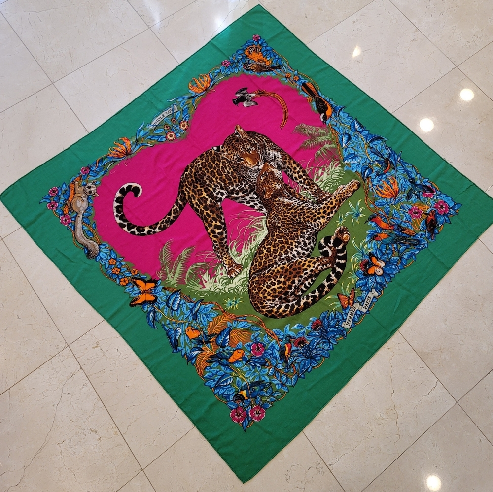 Hermes cashmere shawl